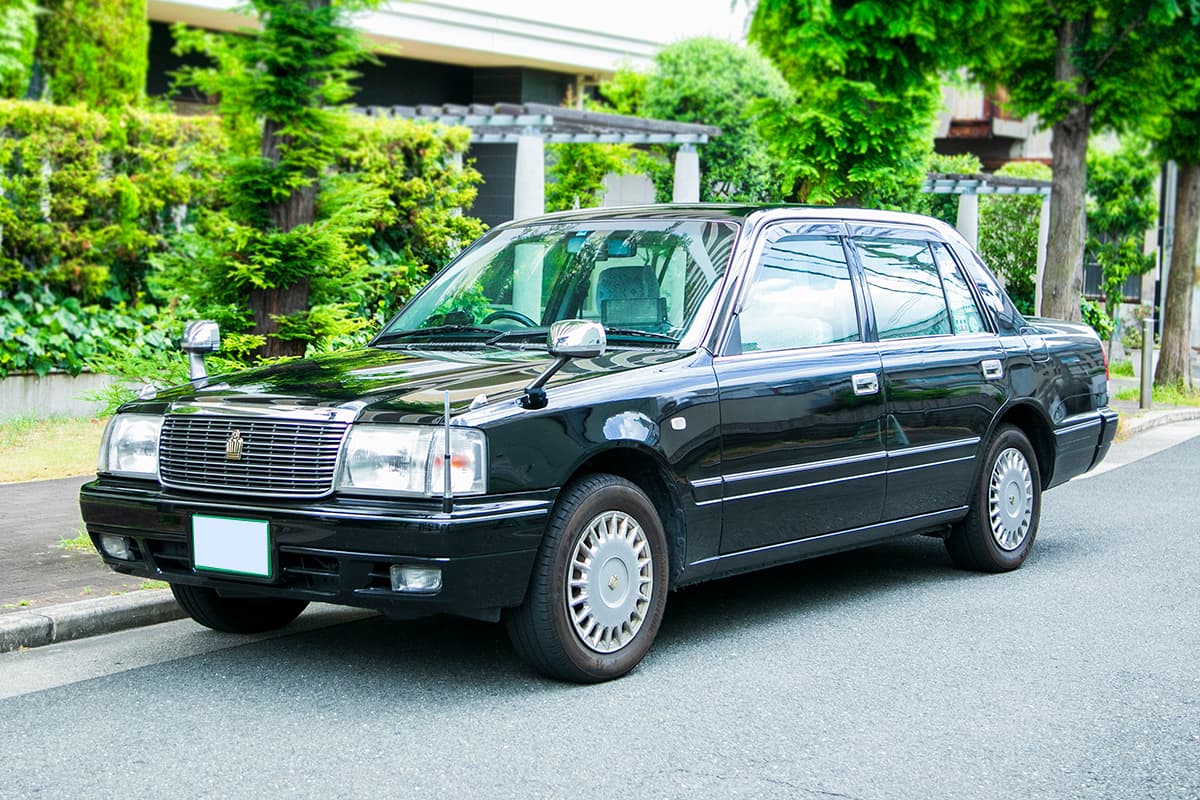 Kens Osaka Taxi standard sedan taxi crown comfort image