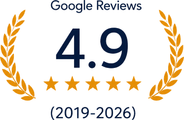 Google Reviews 4.9 rating
