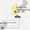 KANSAI Airport and Kyoto City Nakagyo-Ku Private Transfer